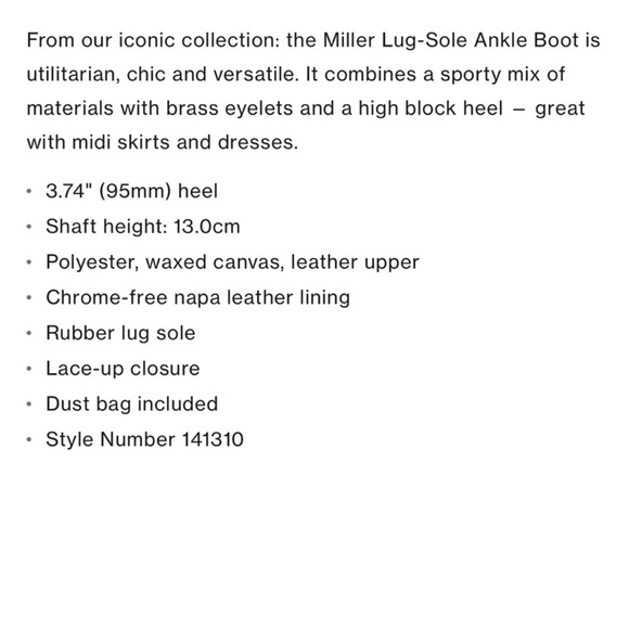 Tory Burch Miller lug sole boots - Picture 5 of 7